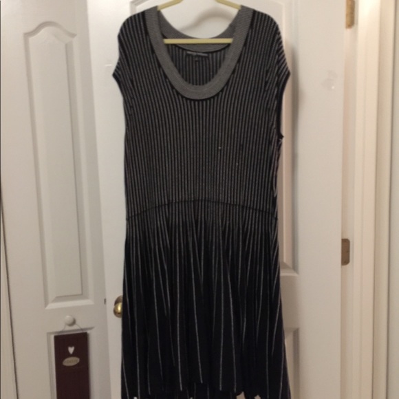 wendy williams Dresses & Skirts - Black and white striped dress